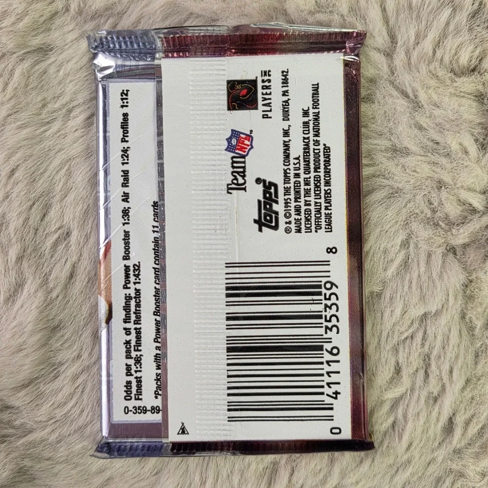 Lot of 6 1995 Topps NFL Football Series 2 Factory Sealed Wax Packs Steve Young